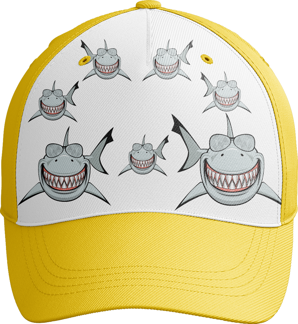 Snazzy Shark Trucker Cap