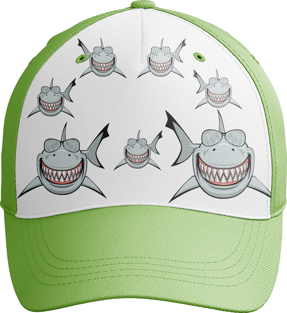 Snazzy Shark Trucker Cap