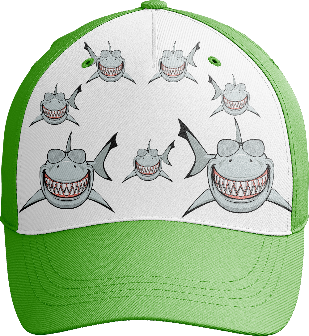 Snazzy Shark Trucker Cap