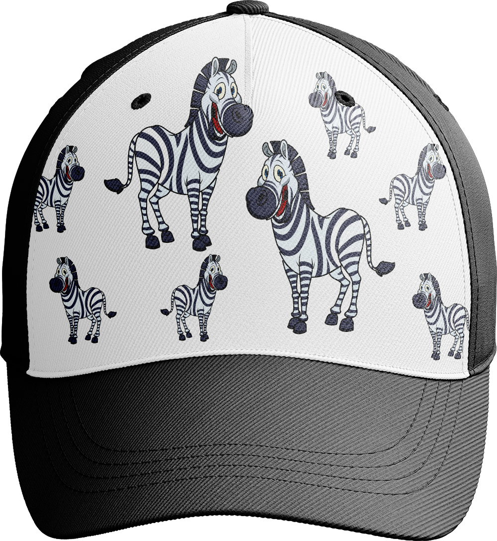 Ziva Zebra Trucker Cap