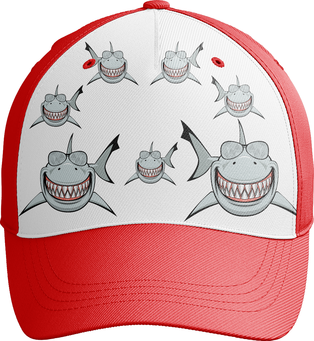 Snazzy Shark Trucker Cap