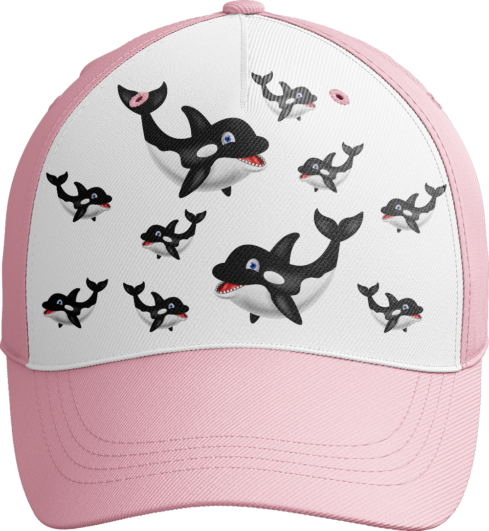 Orca Whale Trucker Cap