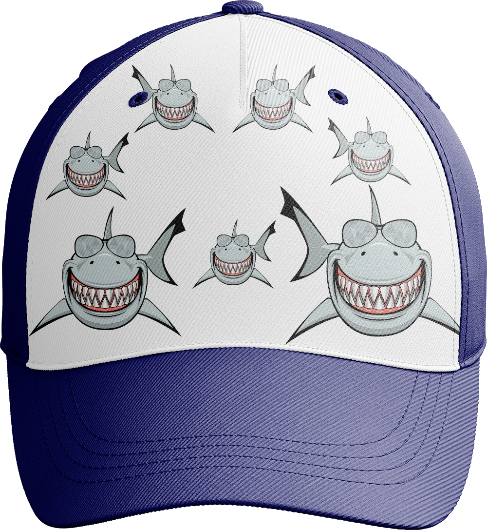 Snazzy Shark Trucker Cap