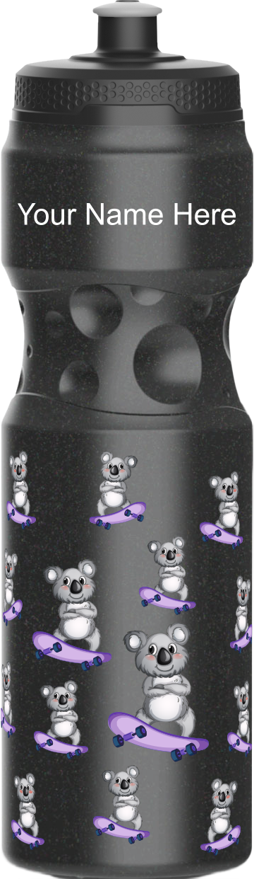 Skater Koala Water Bottles