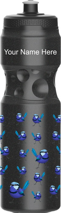 Blue Wren Water Bottle 3