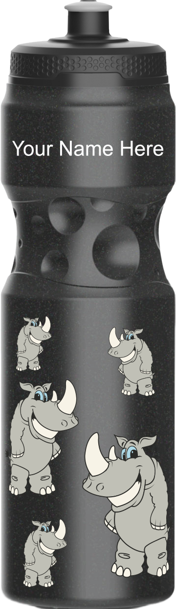 Racy Rhinocerus Water Bottles
