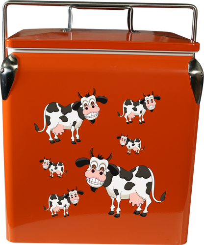 Fussy Cow Cooler Box