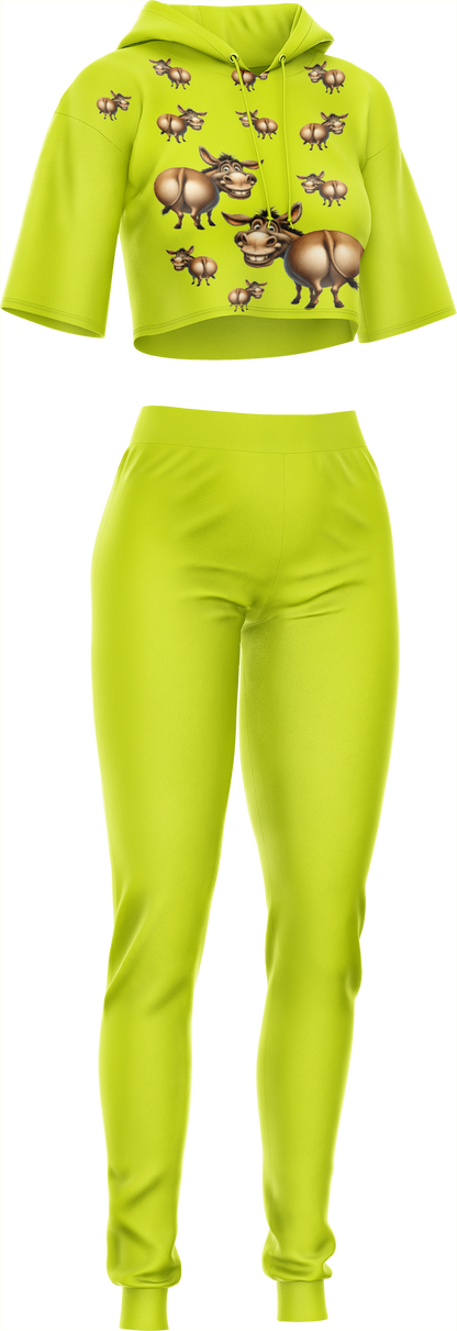 Donkey Crop Hoodie