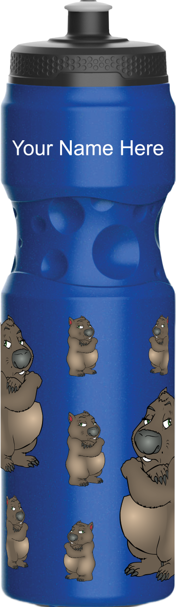 Wally Wombat Drink Water Bottles