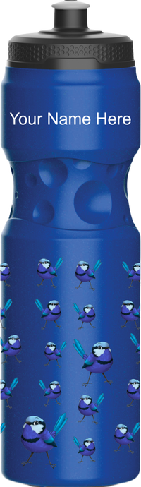 Blue Wren Water Bottle 4