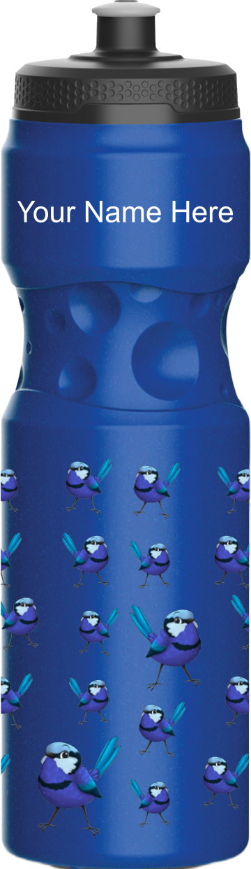 Blue Wren Water Bottle