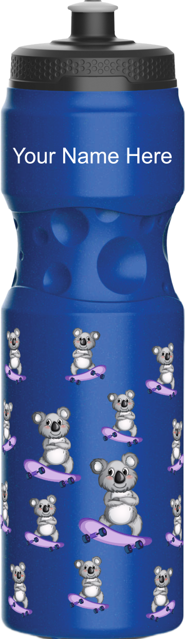 Skater Koala Water Bottles