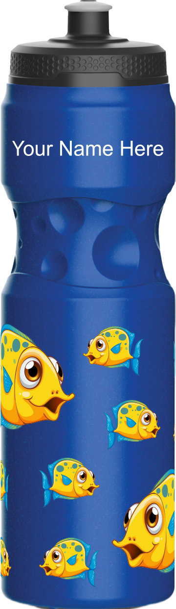 Fish Indigenous Design Water Bottles