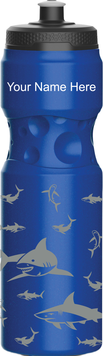 Swim With Sharks Water Bottles
