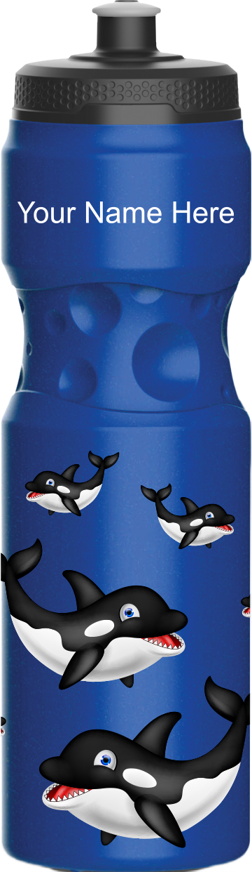Orca Whale Water Bottle