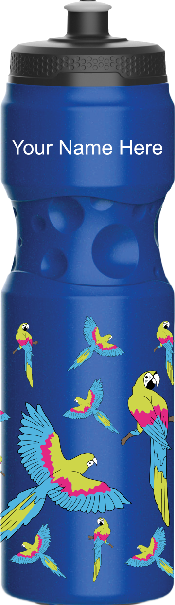Majestic Macaw Water Bottles