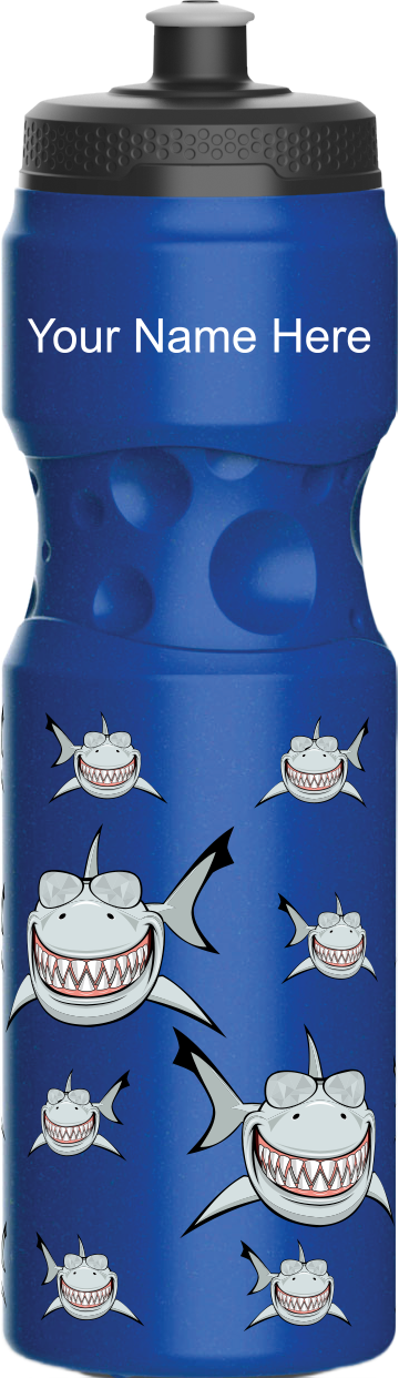 Snazzy Shark Water Bottles