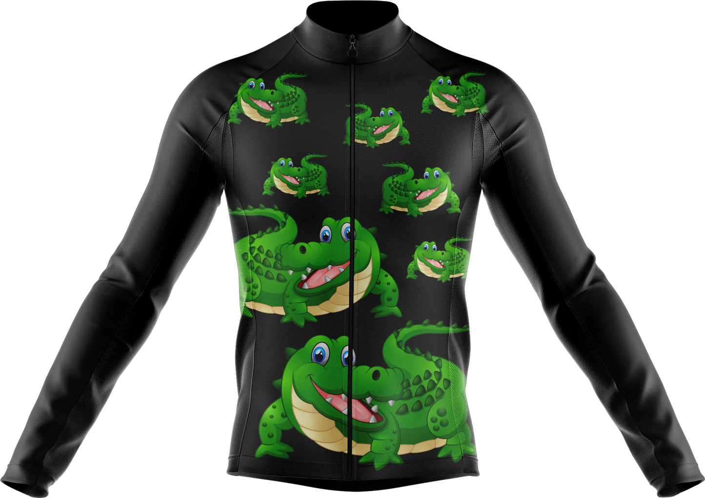 Crazy Croc Cycling Long Sleeves Shirt