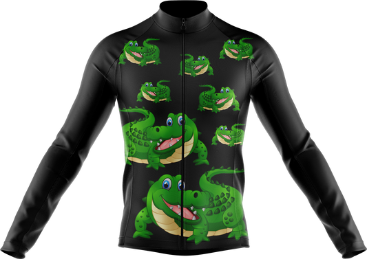 Crazy Croc Cycling Long Sleeves Shirt