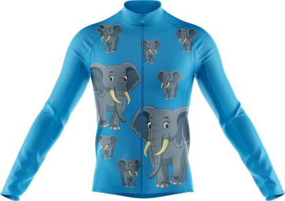 Ellie Elephant Cycling Long Sleeves Shirt