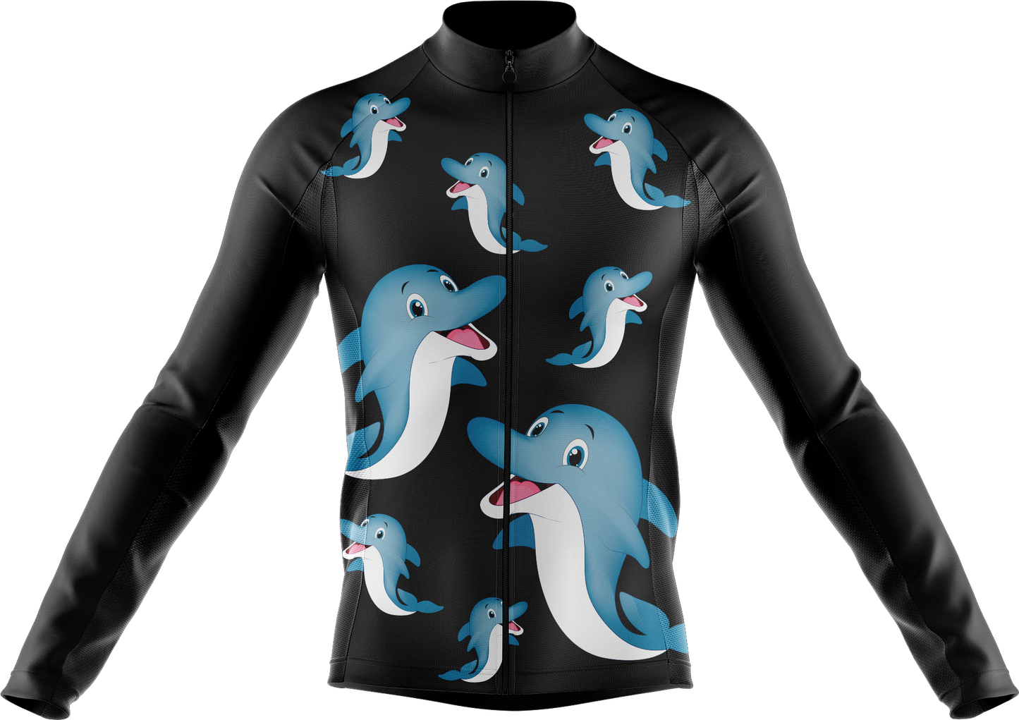 Dolphin Cycling Long Sleeves Shirt