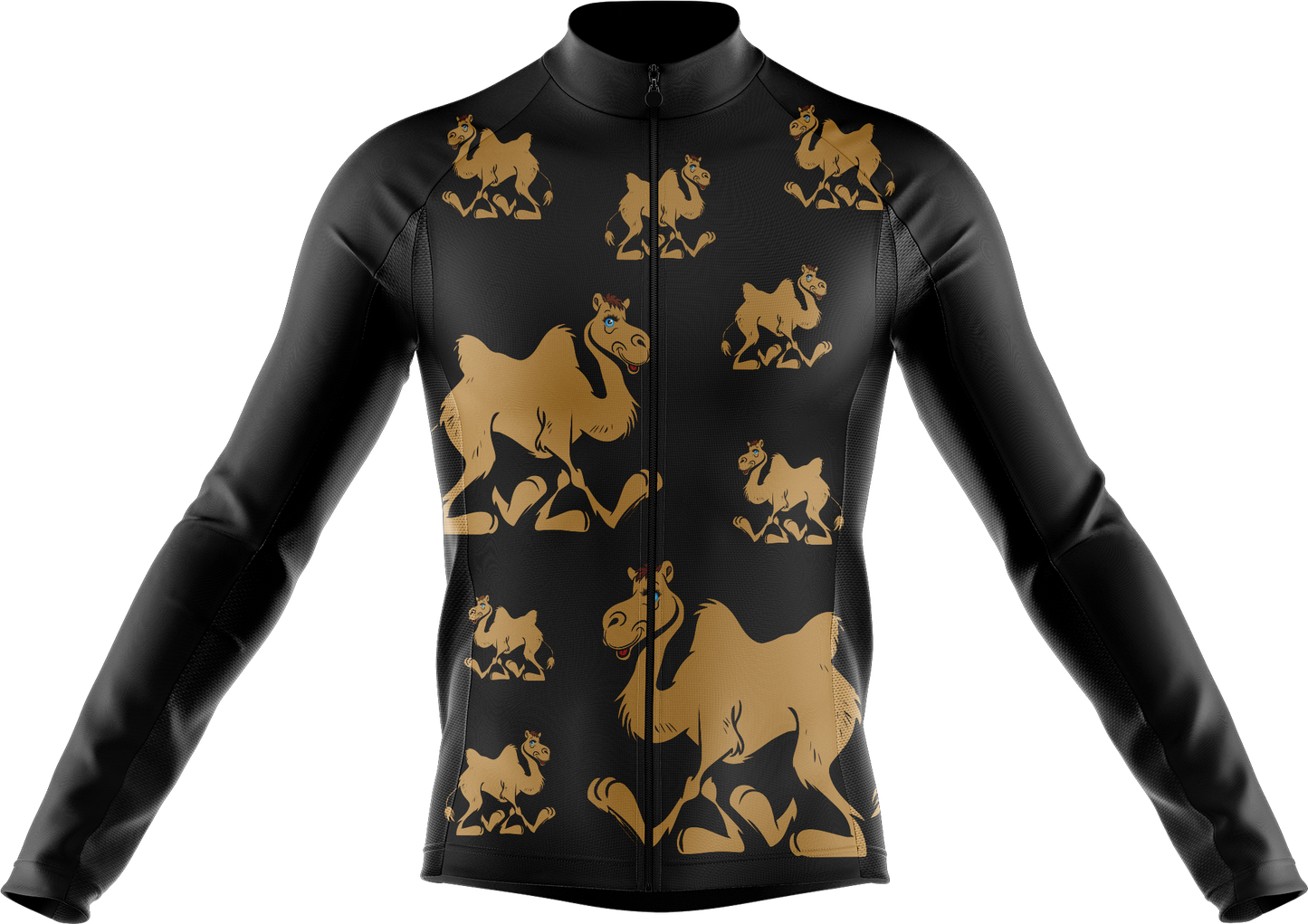 Cool Camel Cycling Long Sleeves Shirt