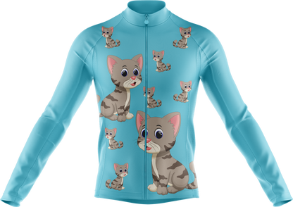 Playful Pussycat Cycling Long Sleeves Shirt