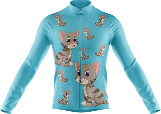 Playful Pussycat Cycling Long Sleeves Shirt