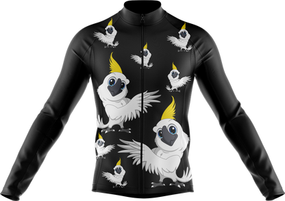 Cool Cockatoo Cycling Long Sleeves Shirt