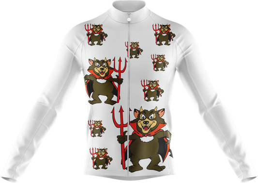 Devil Wears Cycling Long Sleeves Shirt Clearance