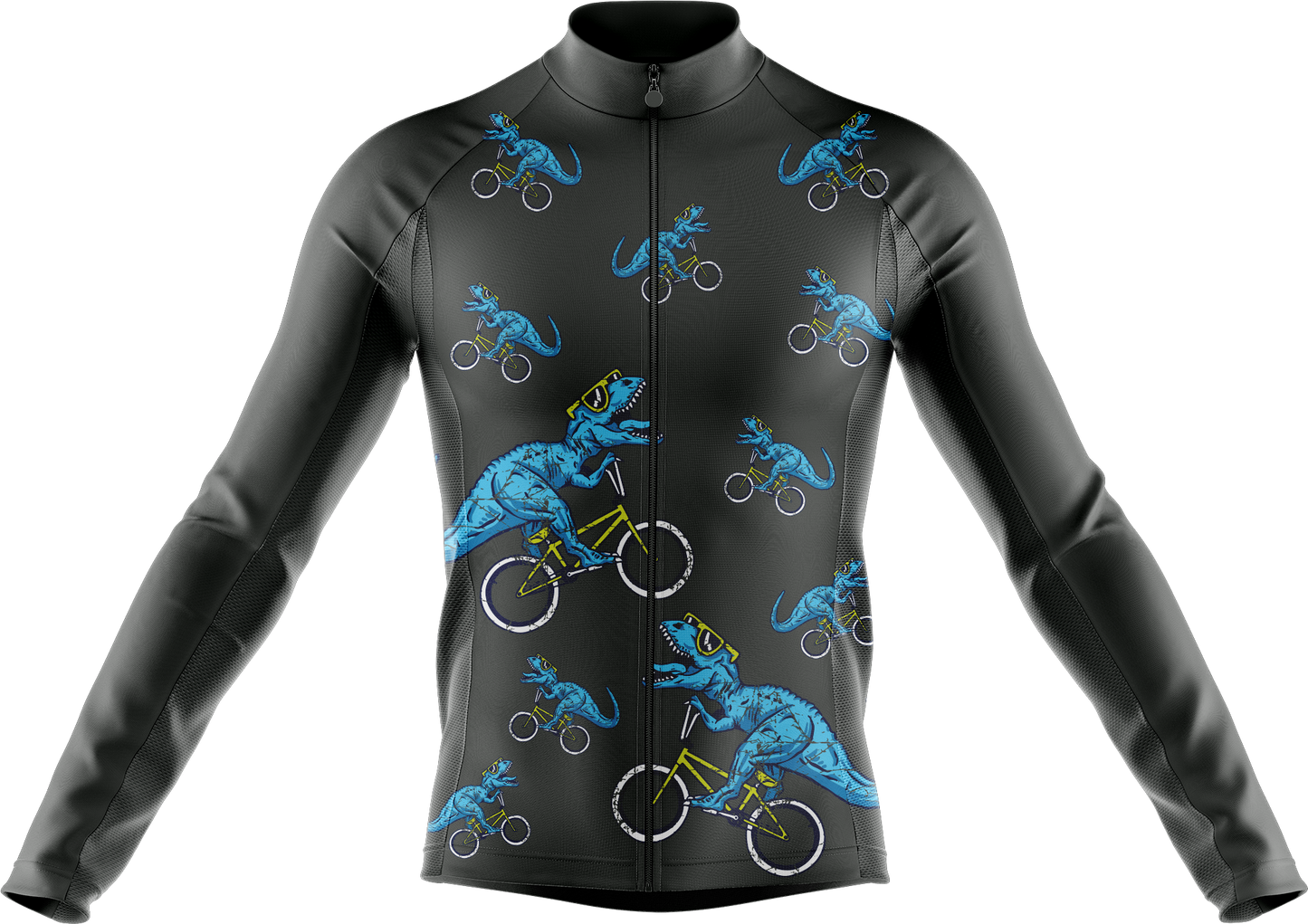 Rexy Dino Cycling Long Sleeves Shirt