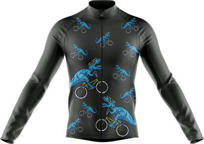 Rexy Dino Cycling Long Sleeves Shirt