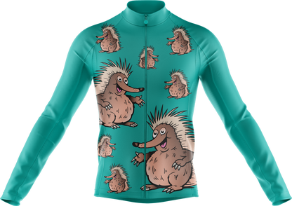 Spunky Echidna Cycling Long Sleeves Shirt