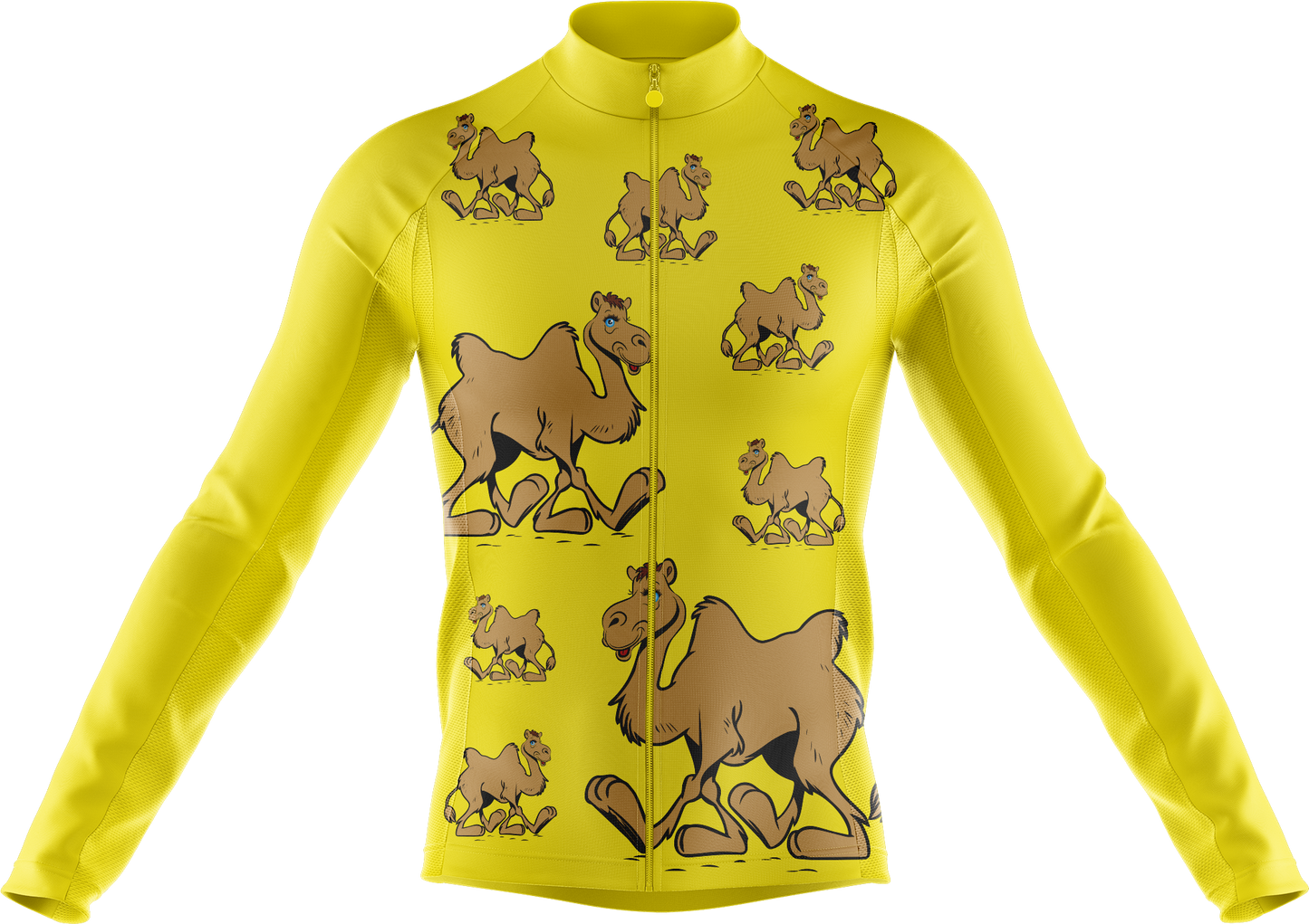 Cool Camel Cycling Long Sleeves Shirt