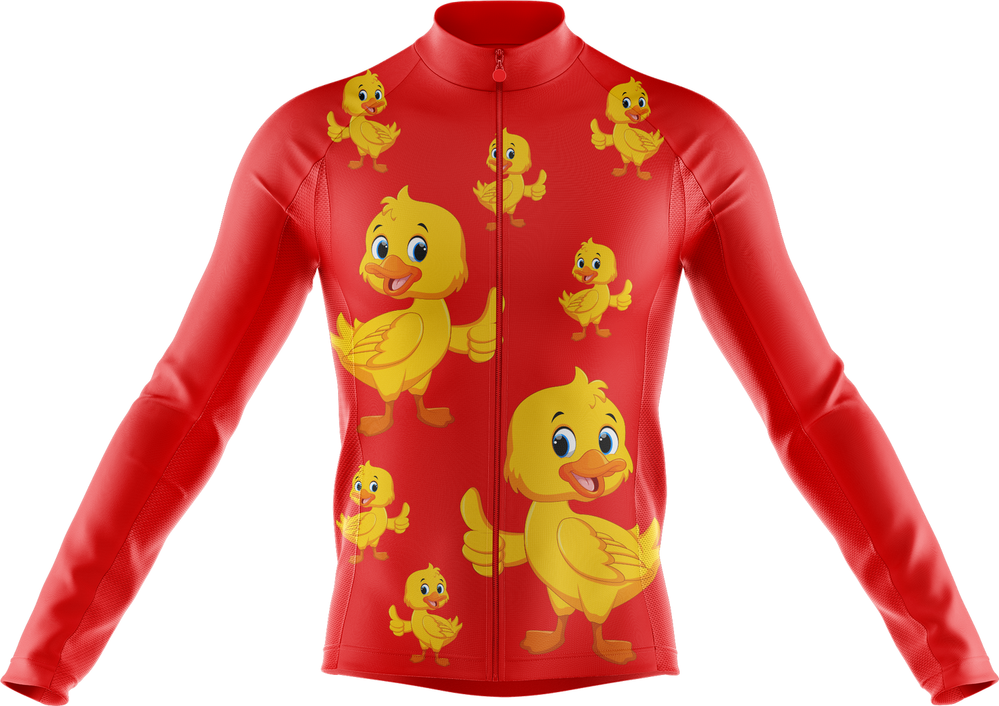 Quack Duck Cycling Long Sleeves Shirt