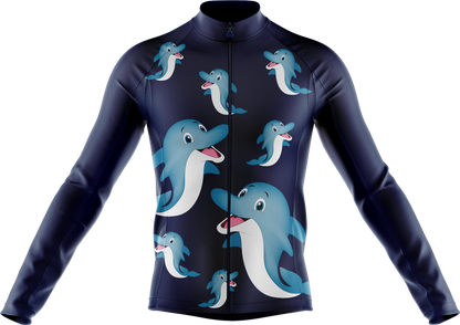 Dolphin Cycling Long Sleeves Shirt