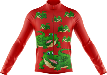 Crazy Croc Cycling Long Sleeves Shirt