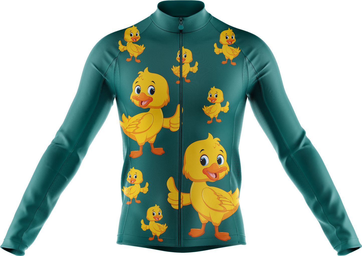 Quack Duck Cycling Long Sleeves Shirt