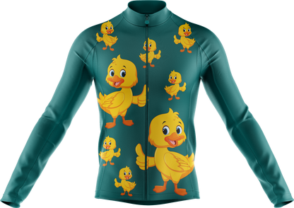 Quack Duck Cycling Long Sleeves Shirt