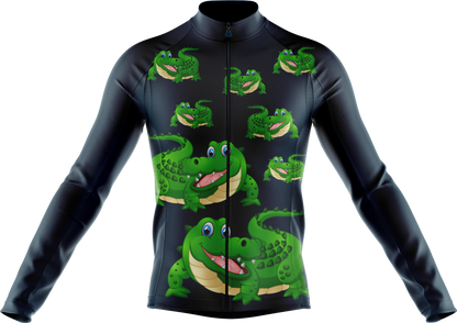 Crazy Croc Cycling Long Sleeves Shirt