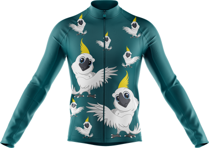 Cool Cockatoo Cycling Long Sleeves Shirt