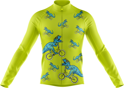 Rexy Dino Cycling Long Sleeves Shirt