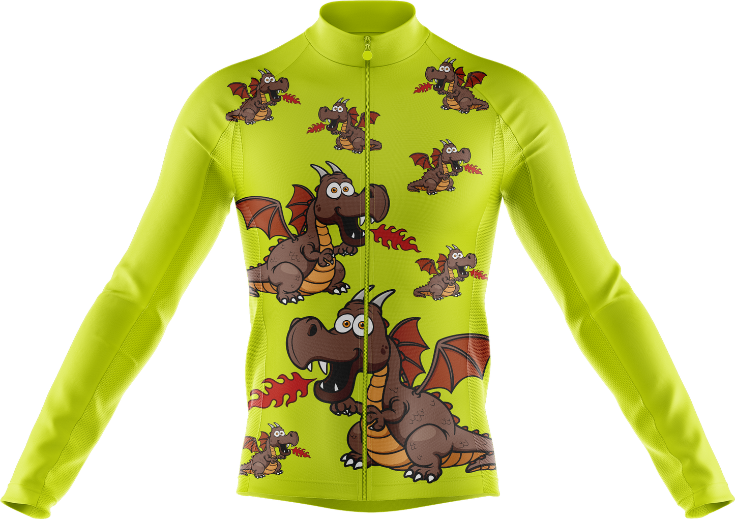 Dopey Dragon Cycling Long Sleeves Shirt