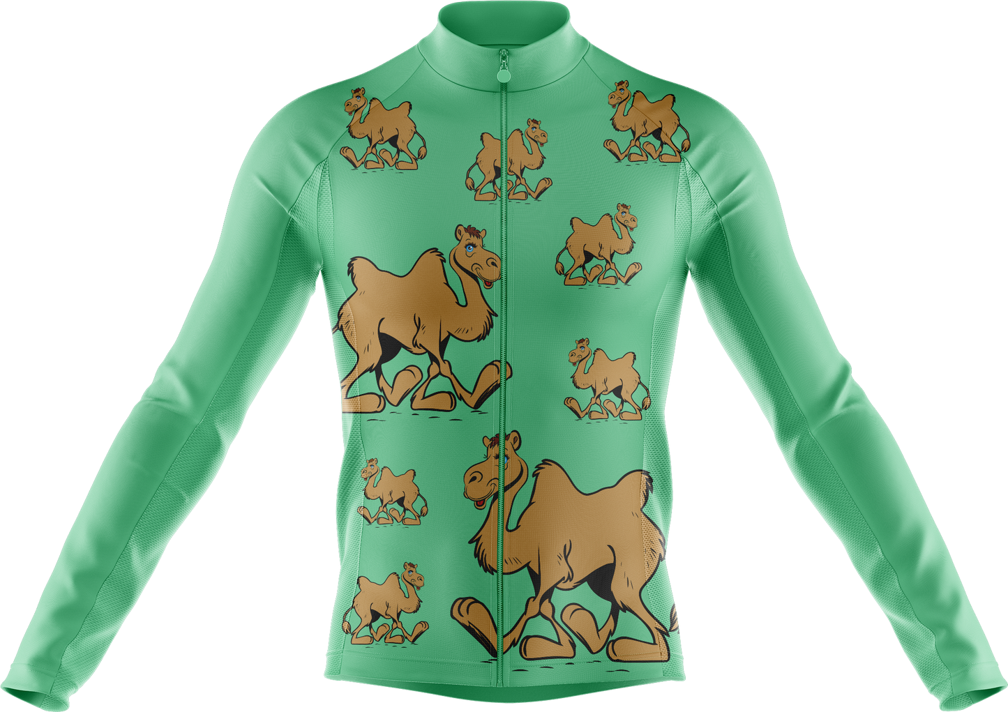 Cool Camel Cycling Long Sleeves Shirt