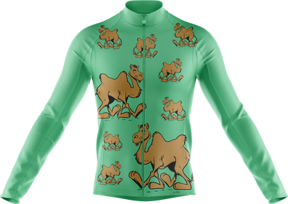 Cool Camel Cycling Long Sleeves Shirt