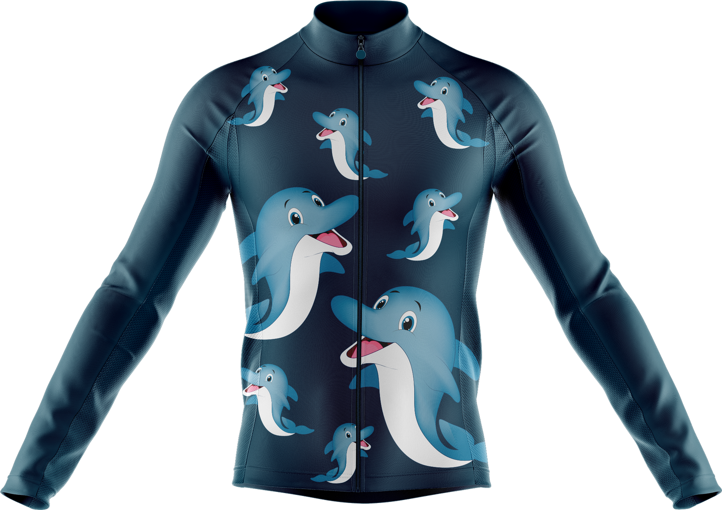 Dolphin Cycling Long Sleeves Shirt