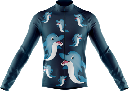 Dolphin Cycling Long Sleeves Shirt