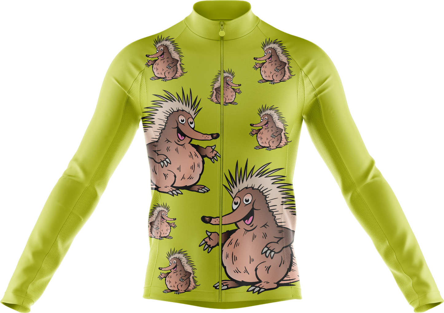 Spunky Echidna Cycling Long Sleeves Shirt