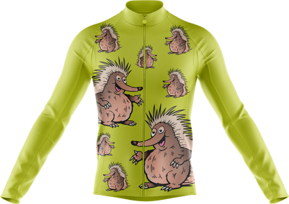 Spunky Echidna Cycling Long Sleeves Shirt