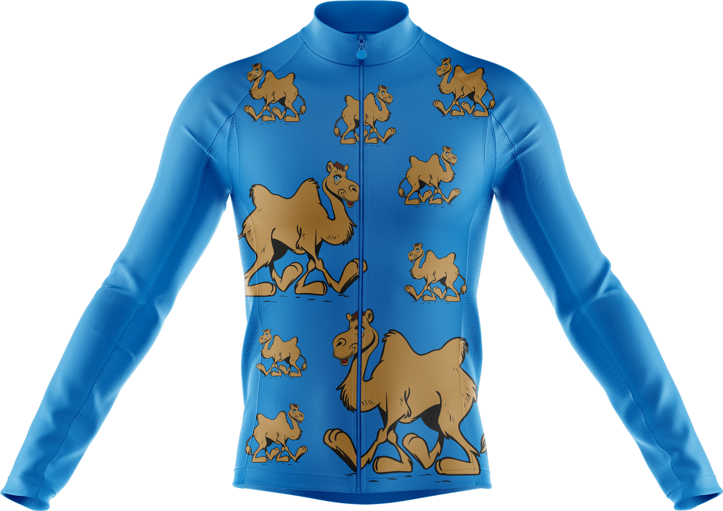 Cool Camel Cycling Long Sleeves Shirt